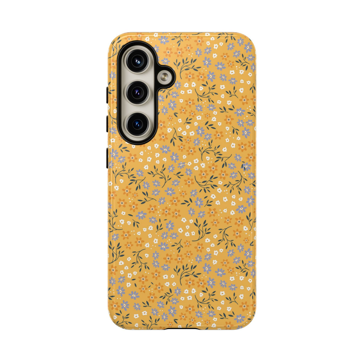 Sunny Side | Yellow Floral Galaxy Case