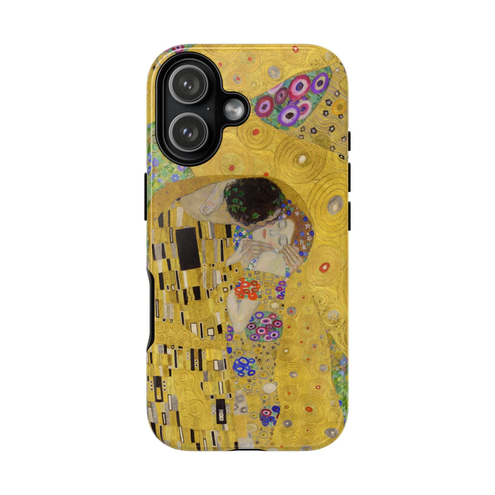 The Kiss | Klimt Collage iPhone Case