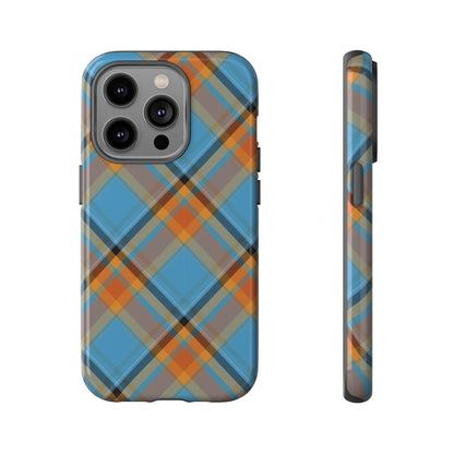 Cozy | Blue Plaid Case