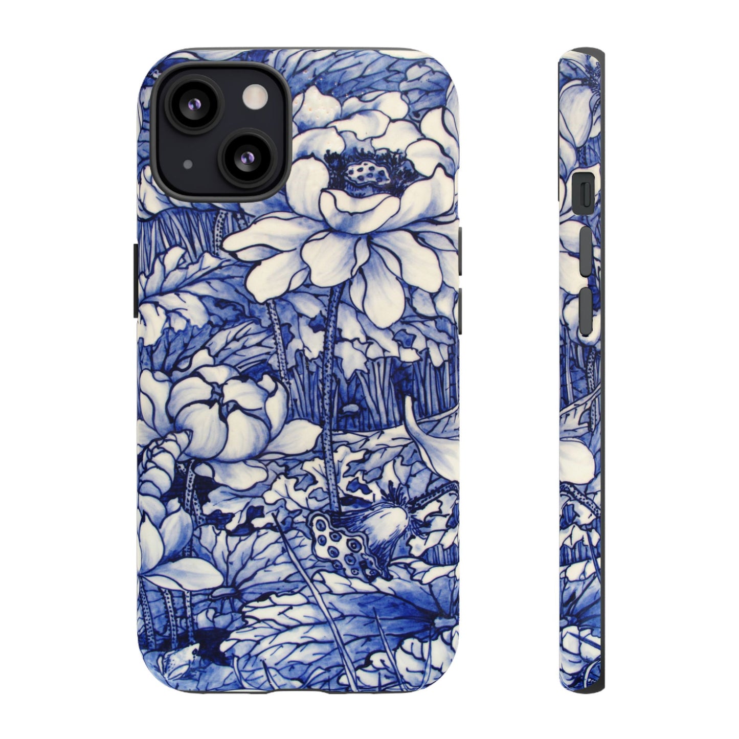 Delft Blue | Dutch Pottery Floral Print Case