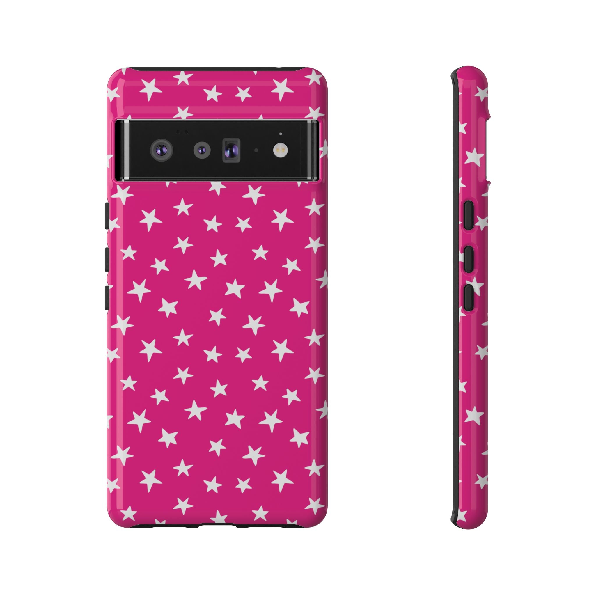 Starstruck Hot Pink Pixel Case