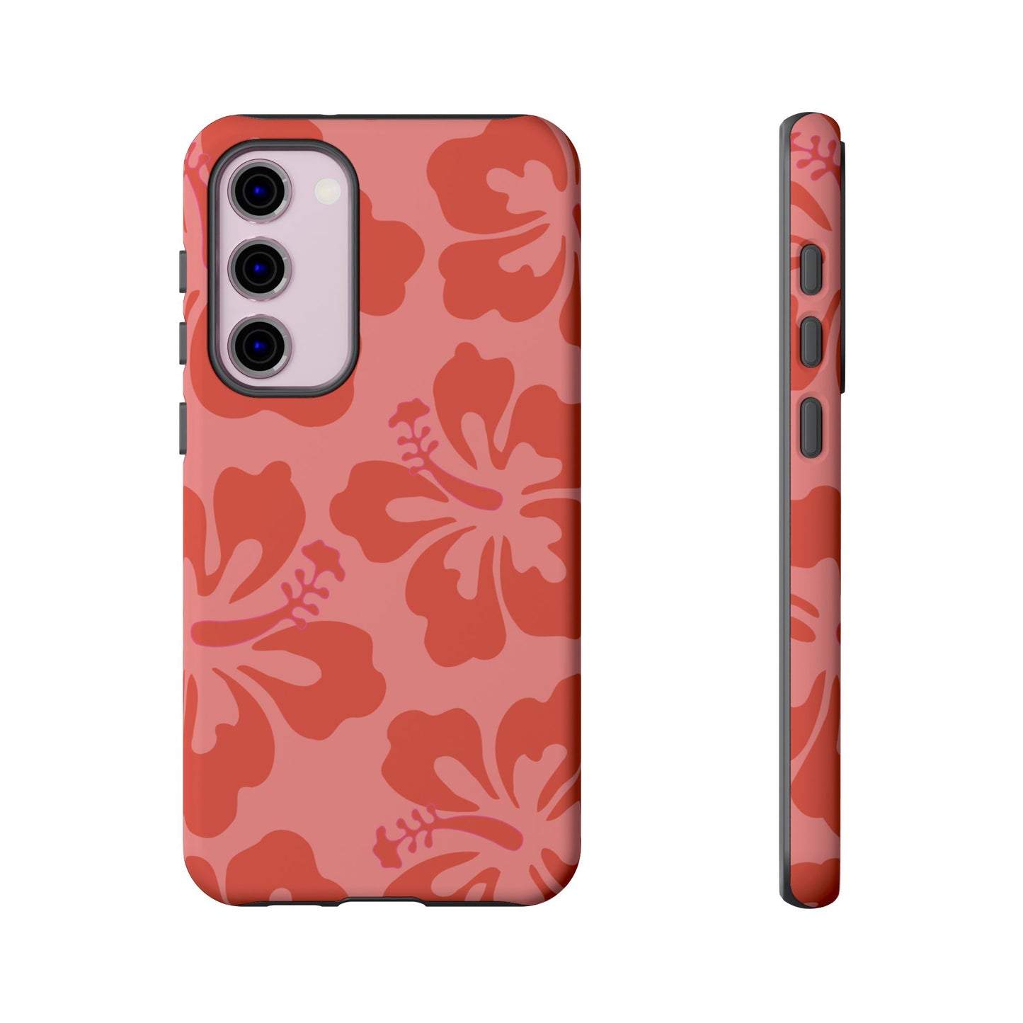 Island Life | Orange Hibiscus Floral Case