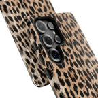 Untamed | Brown Leopard Print Galaxy Case