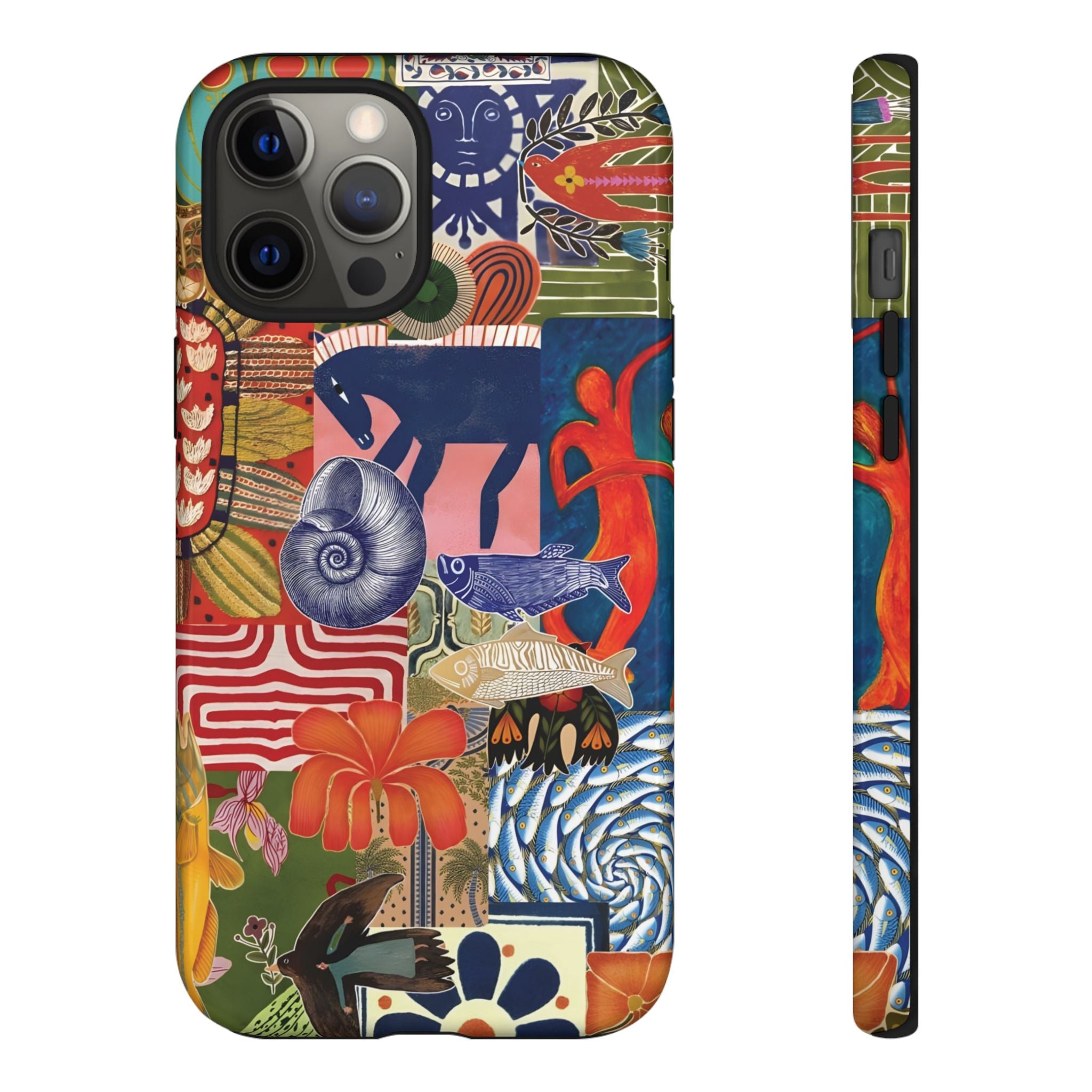 Artful Chaos | Art Collage iPhone Case