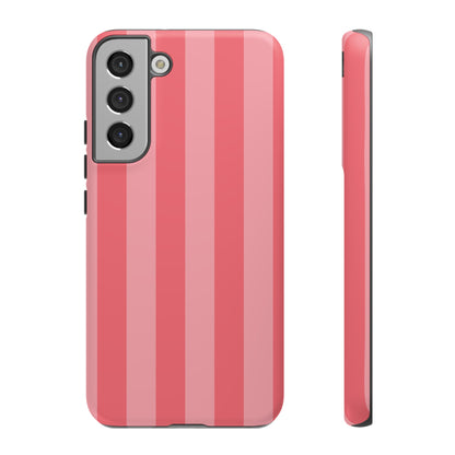 Summer in the Hamptons | Pink Striped Phone Case