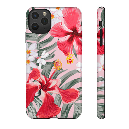 Pua | Pink Hibiscus Floral Case