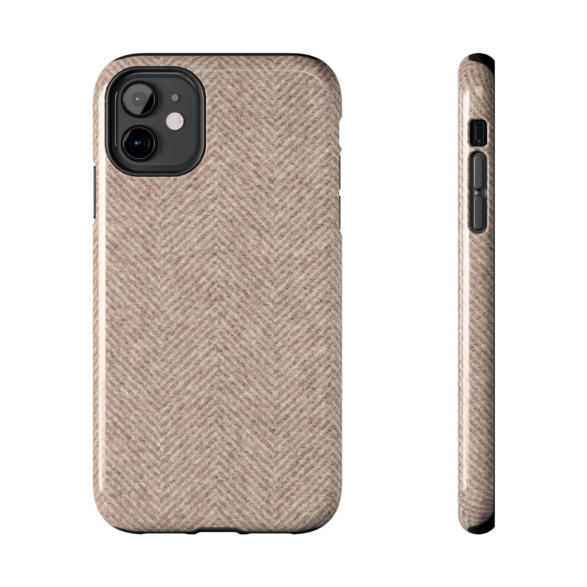 Tweed Neutral iPhone Case
