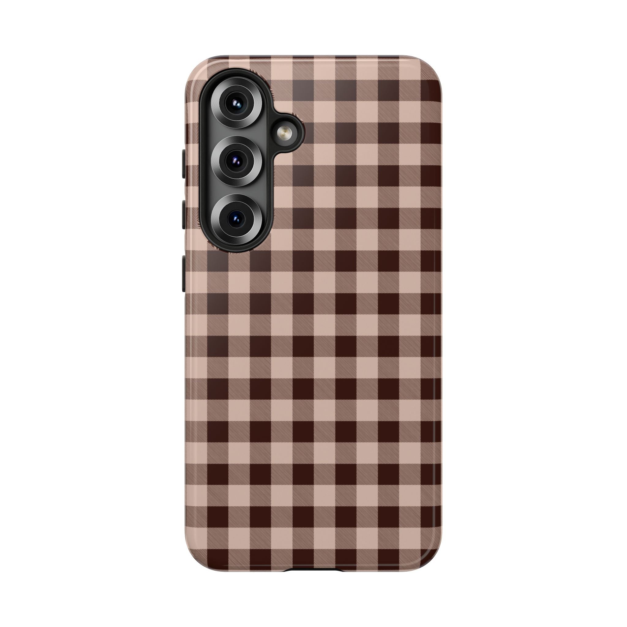 Latte Check Phone Case