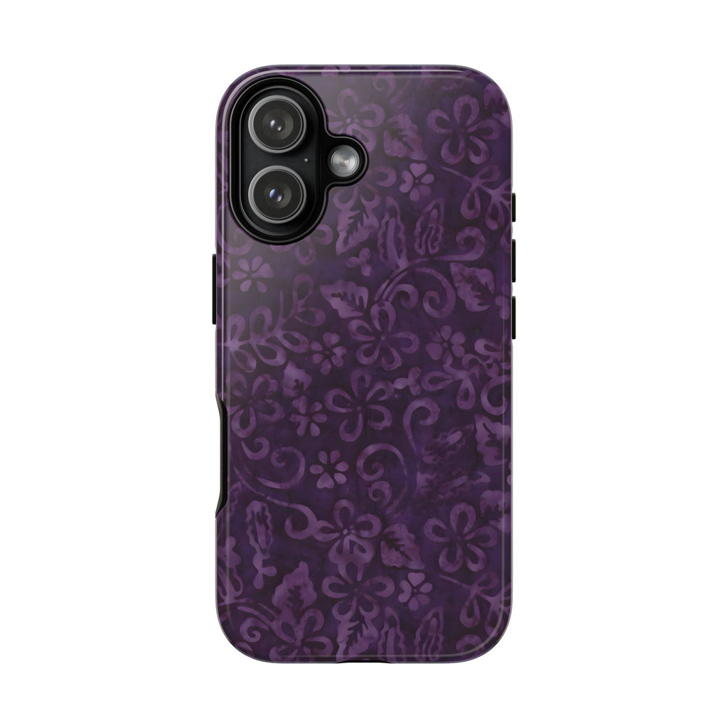 Violet Bloom iPhone Case