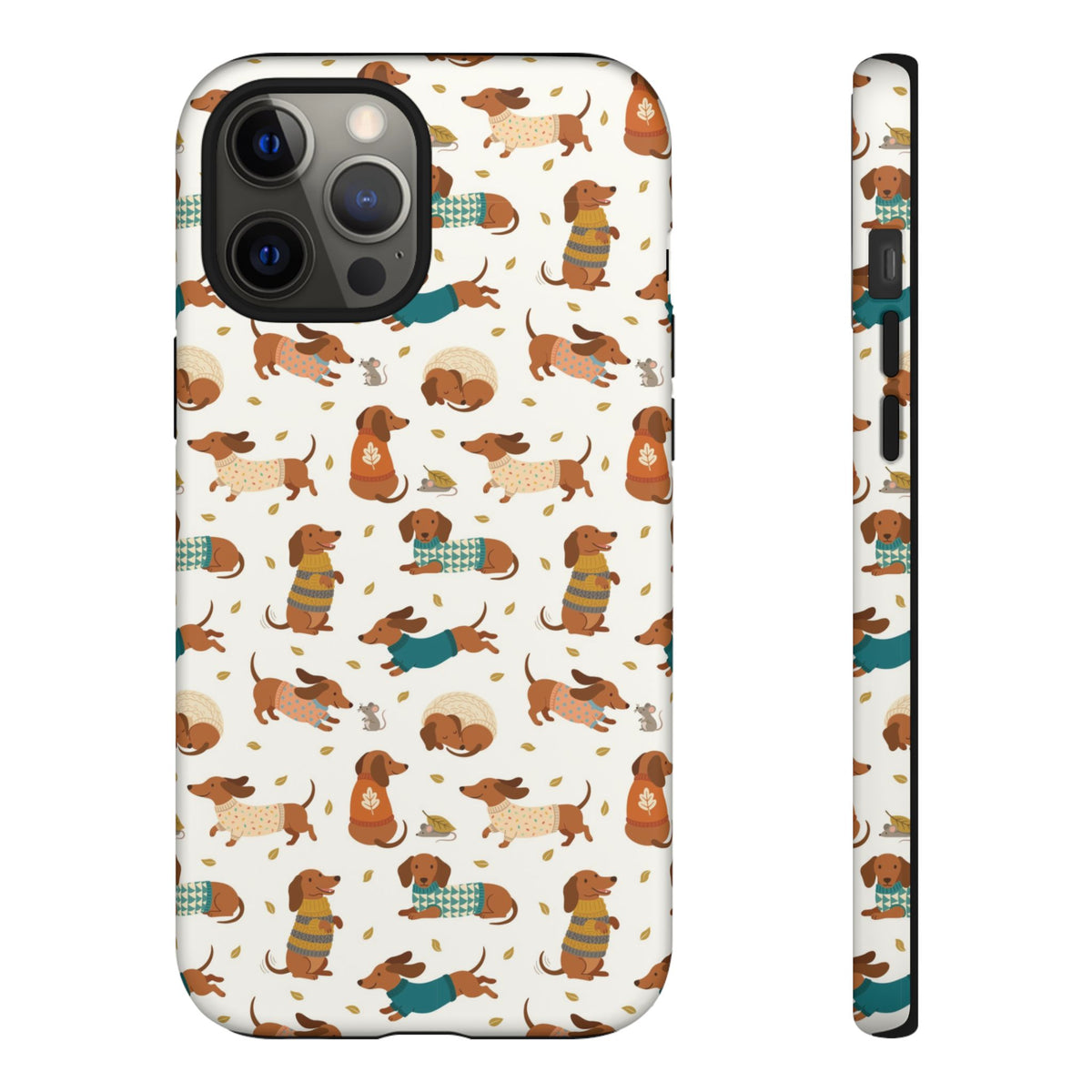Sweater Weather | Dachshund iPhone Case