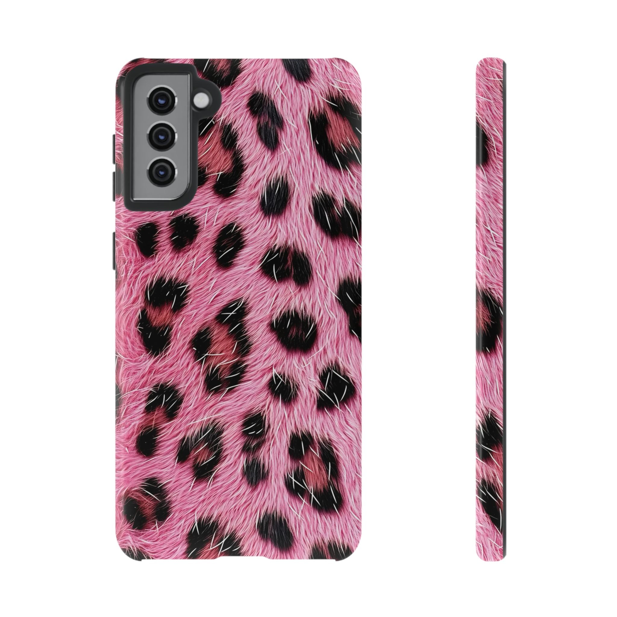 Party Animal Pink Leopard Galaxy Case