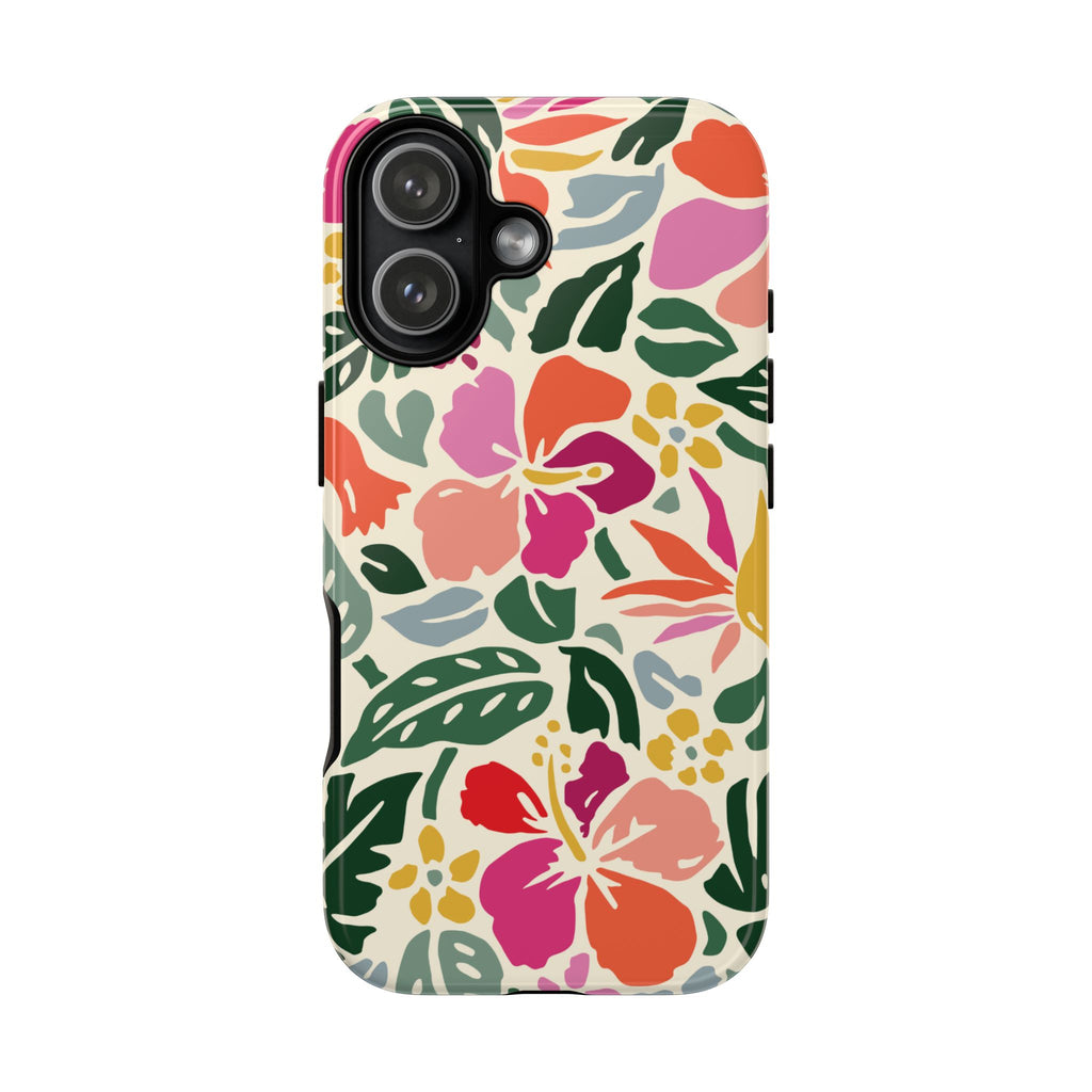 Hibiscus Garden iPhone Case