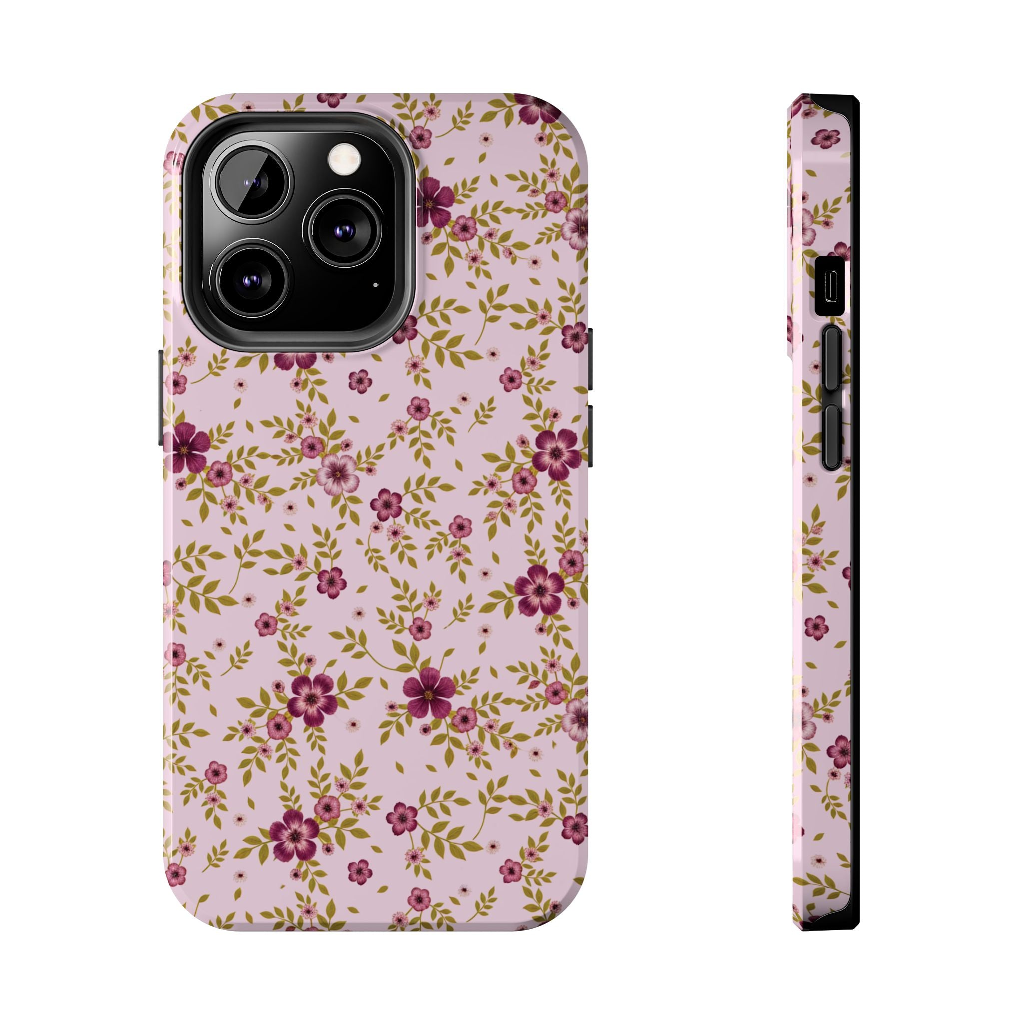 Lilac Petals Purple Floral iPhone Case