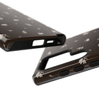 Sweet Nothings | Chocolate Brown Floral Galaxy Case