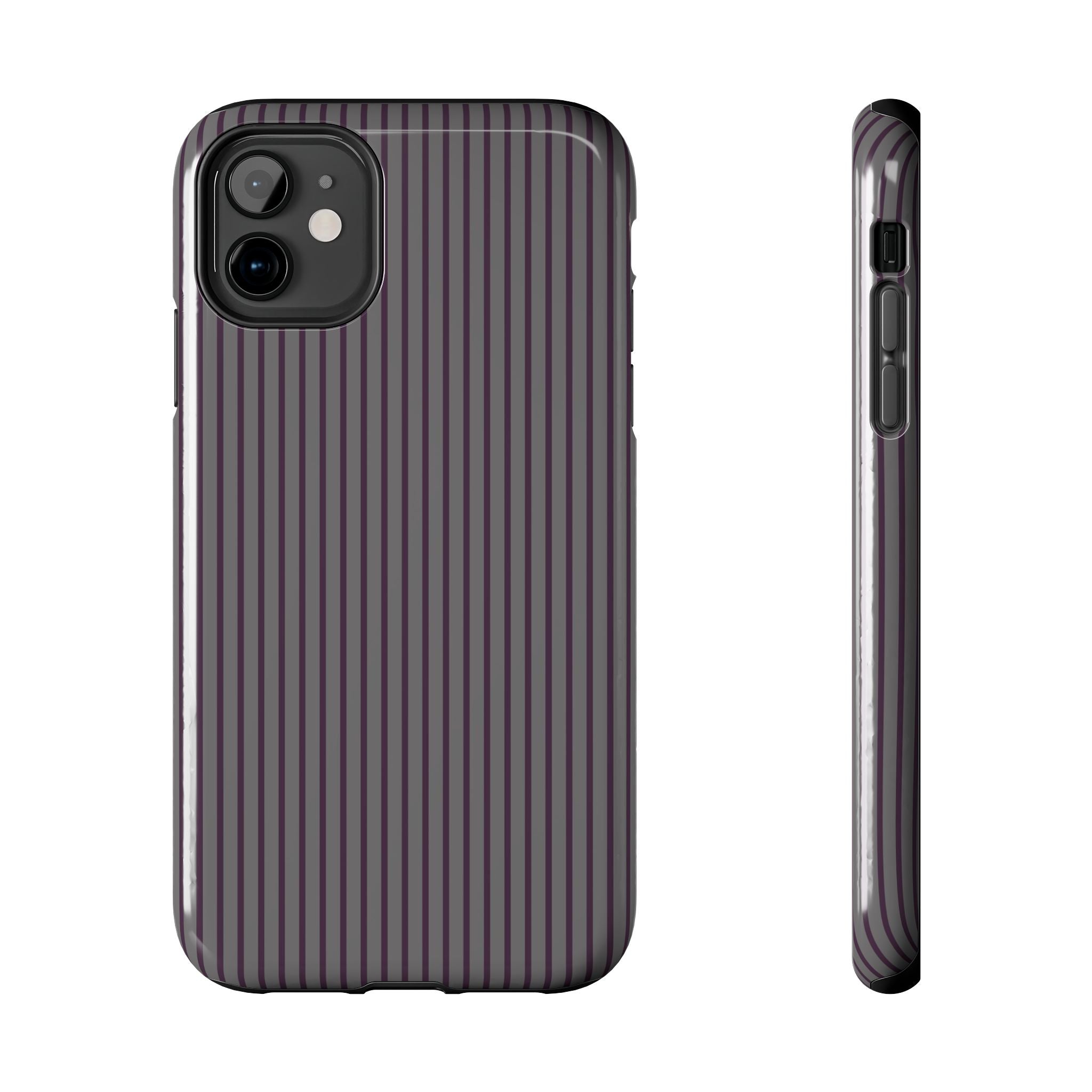 Trendsetter Gray Pinstripe iPhone Case