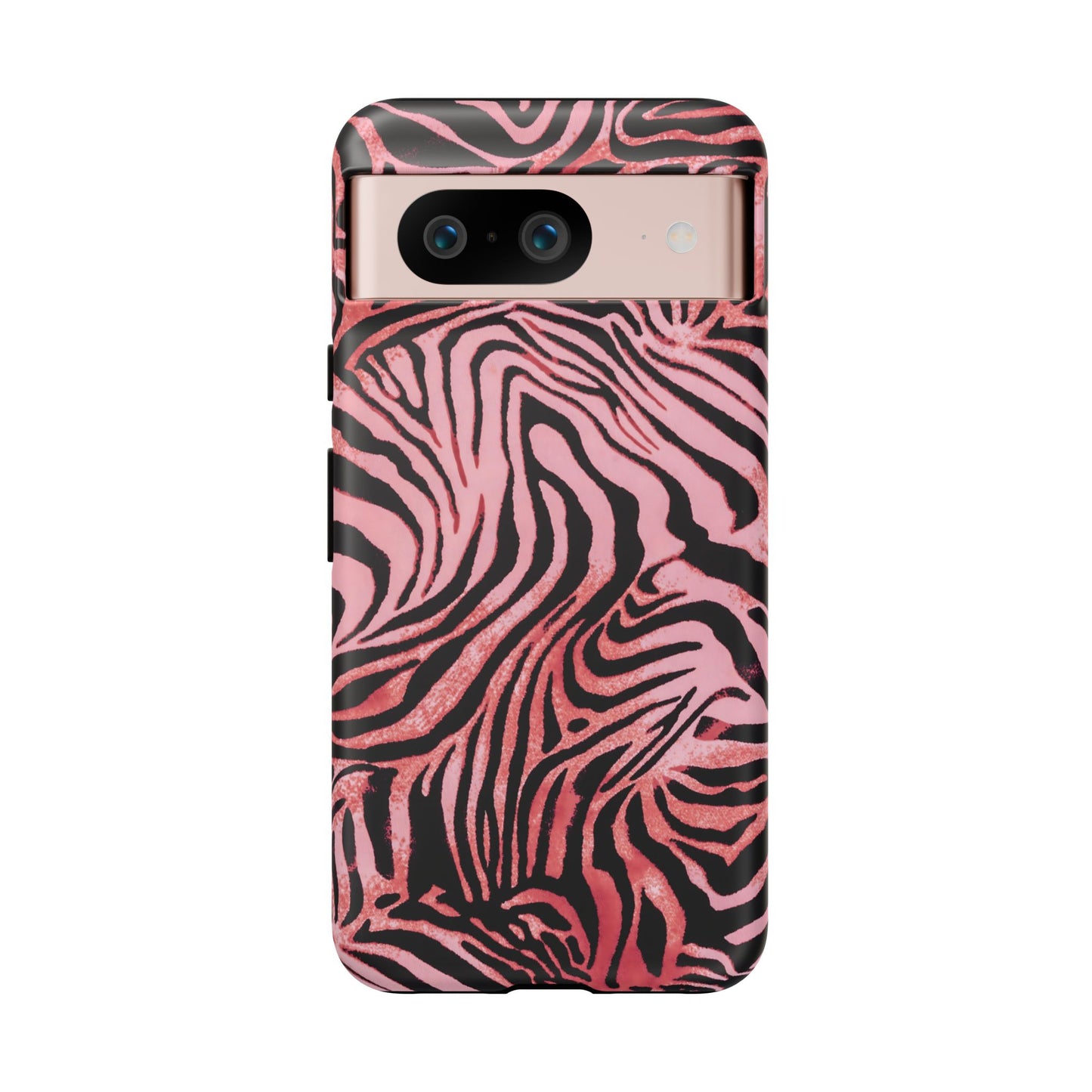 Rosy Zebra | Pink Animal Print Case