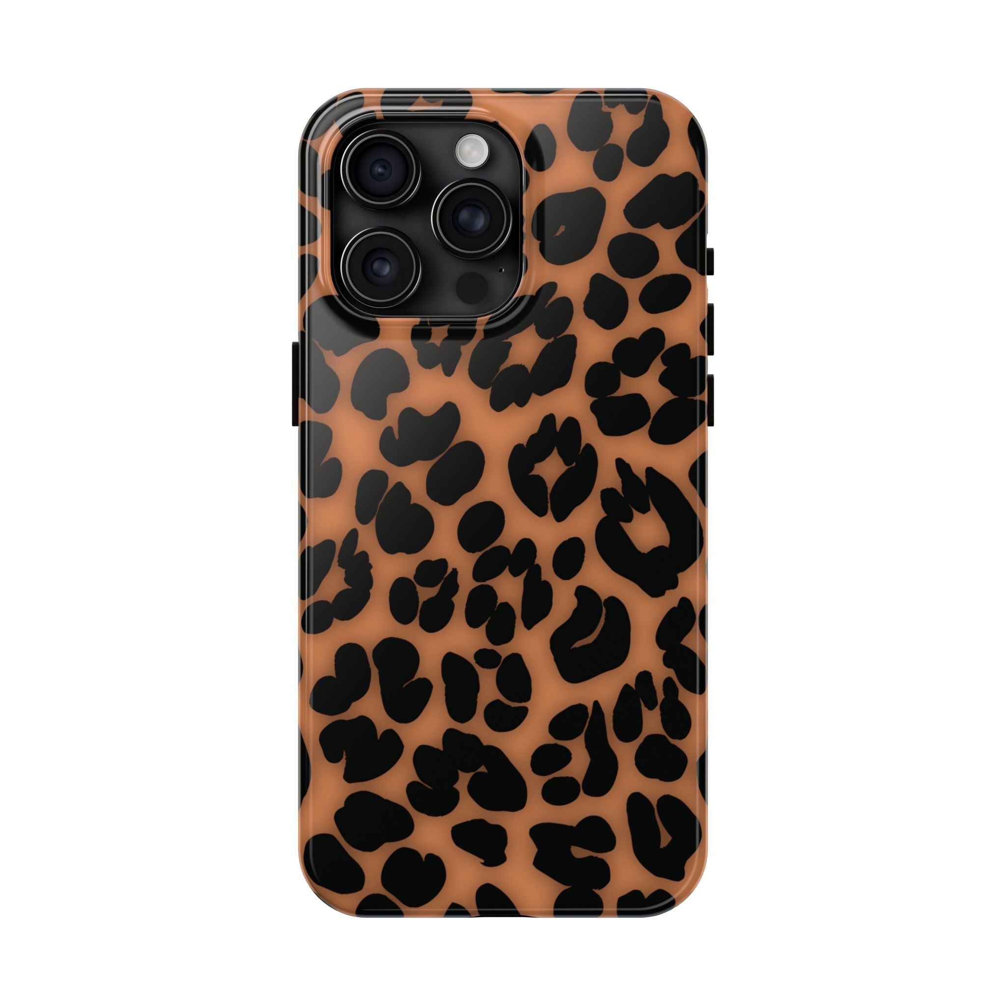 Amber Leopard Animal Print iPhone Case
