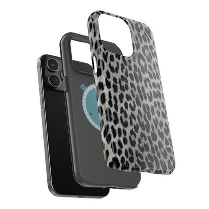 Savage | Gray Leopard MagSafe Case