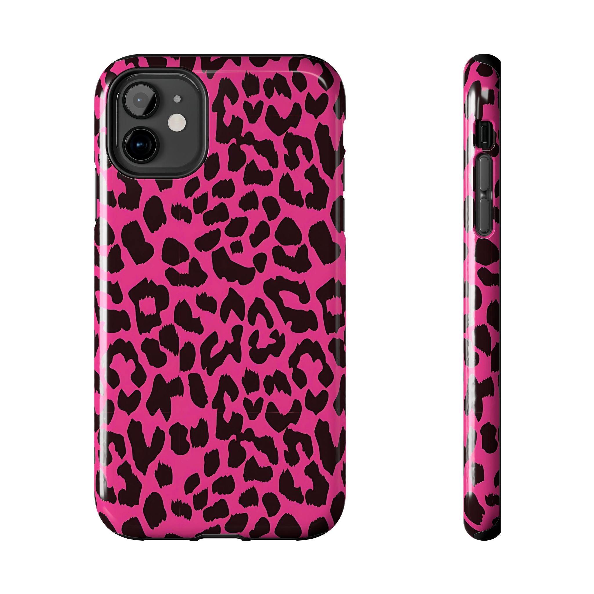Funda para iPhone con estampado de leopardo rosa | Pasarela