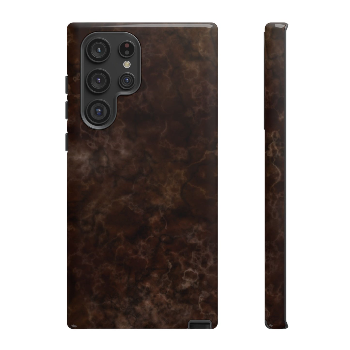 Espresso | Brown Marbled Galaxy Case