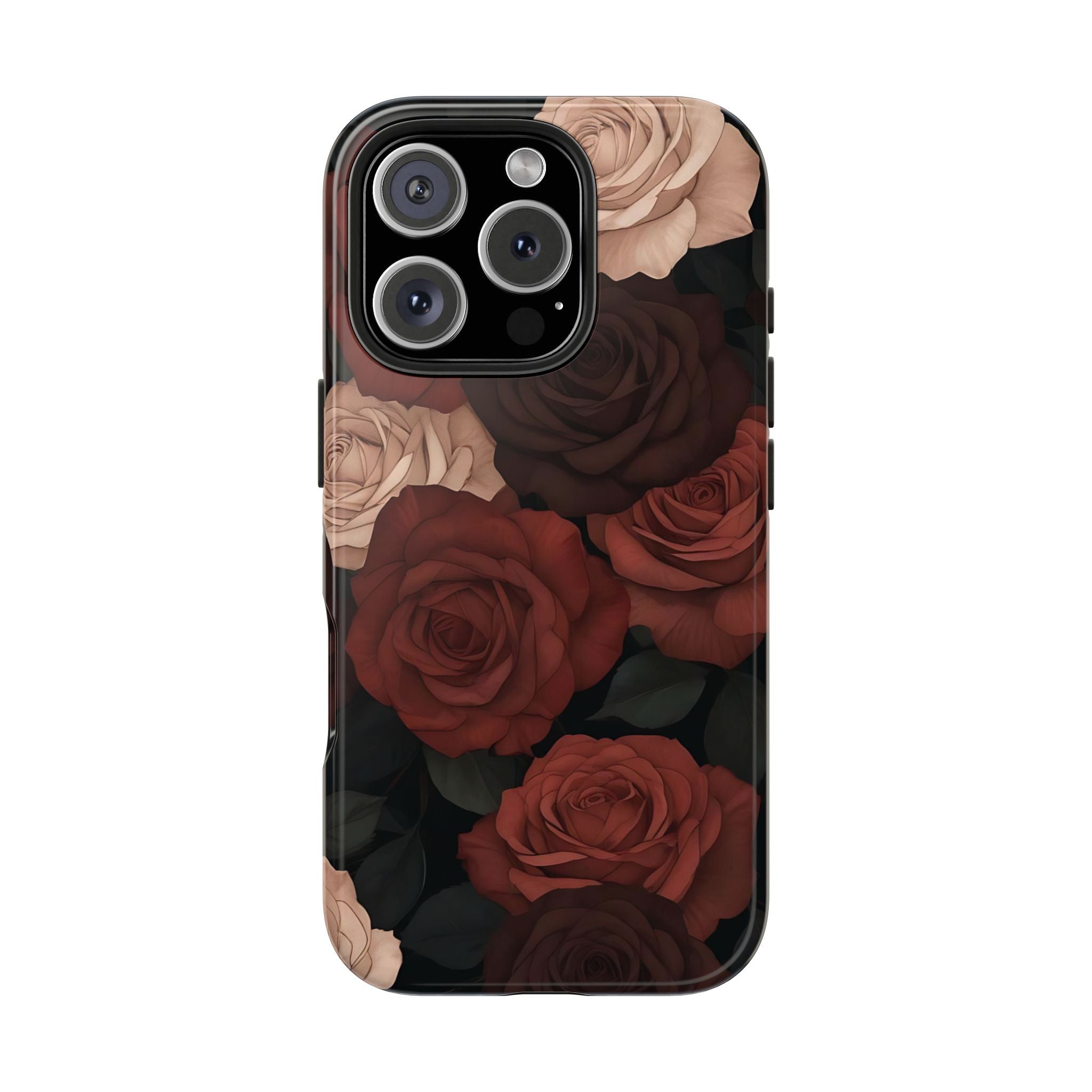 Chocolate Roses Floral iPhone Case