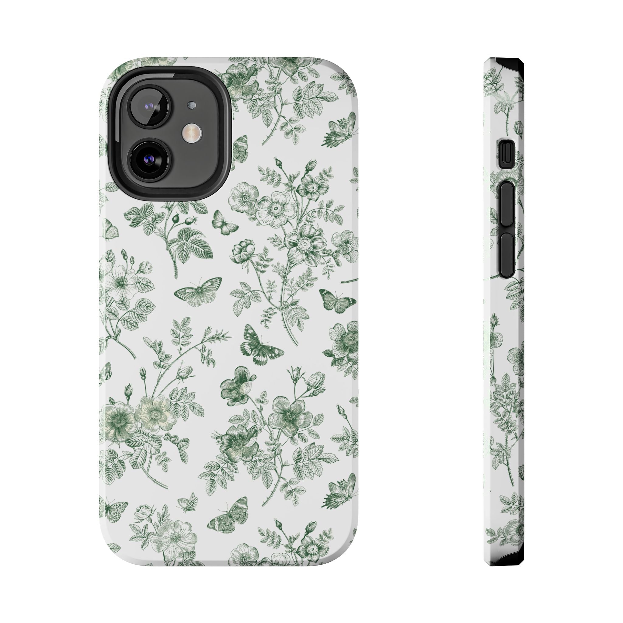 Butterfly Garden Floral iPhone Case