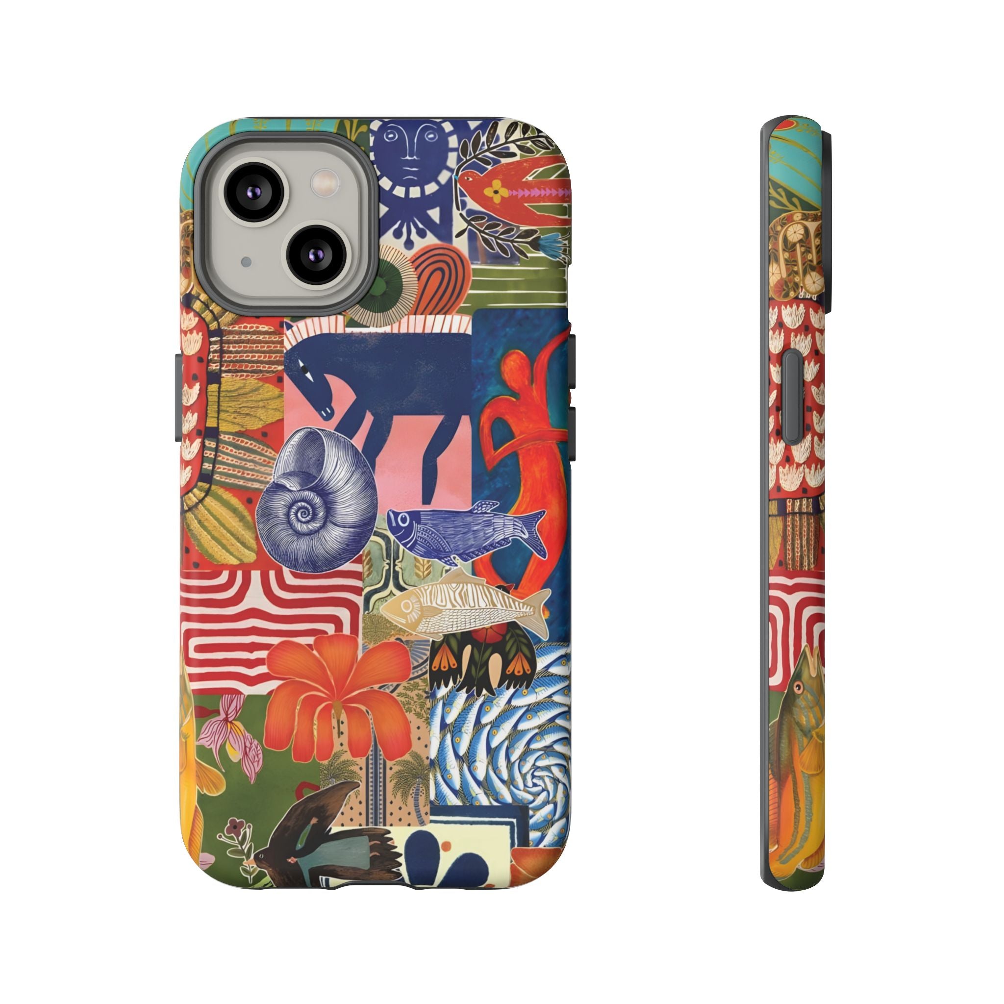 Artful Chaos | Art Collage iPhone Case