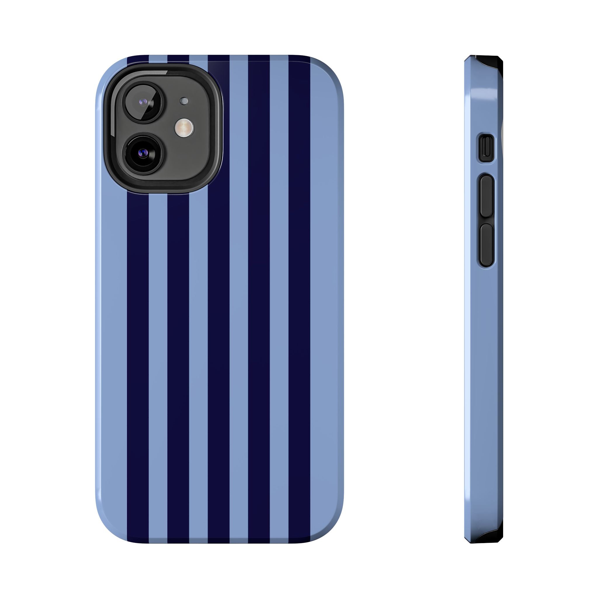 Blueberry Stripe iPhone Case