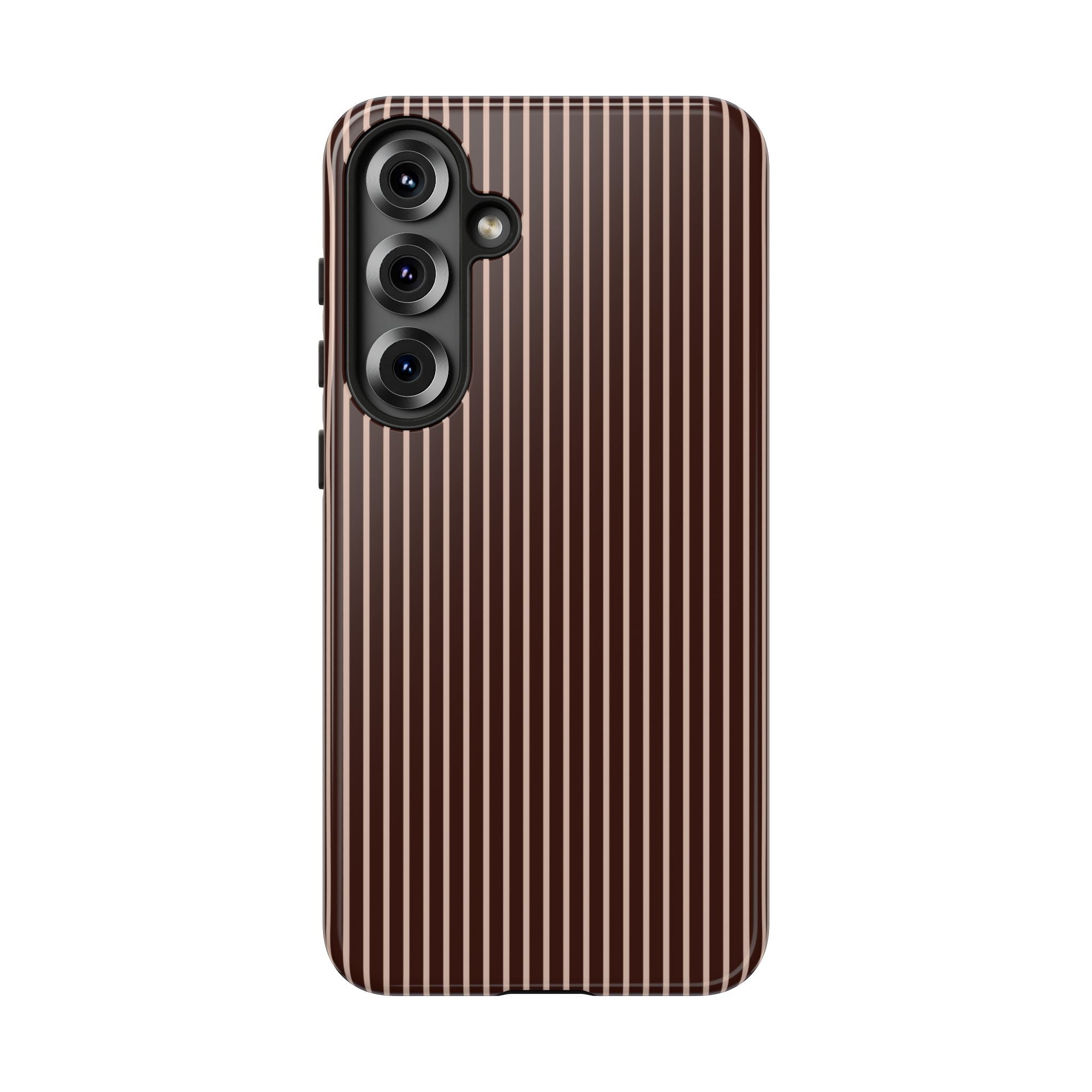 Cocoa Stripe Phone Case