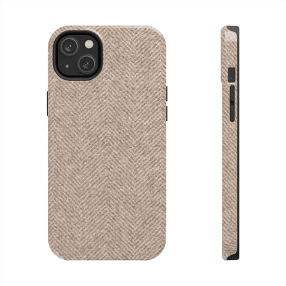 Tweed | Trendy Neutral iPhone Case