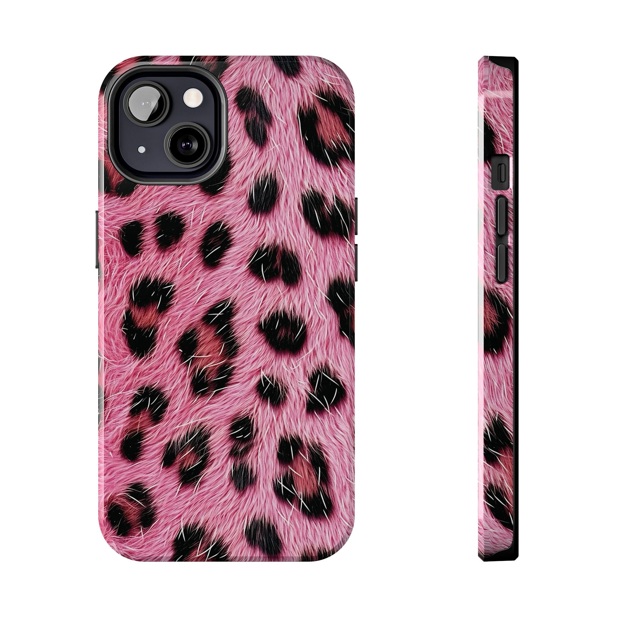 Party Animal Pink Leopard iPhone Case