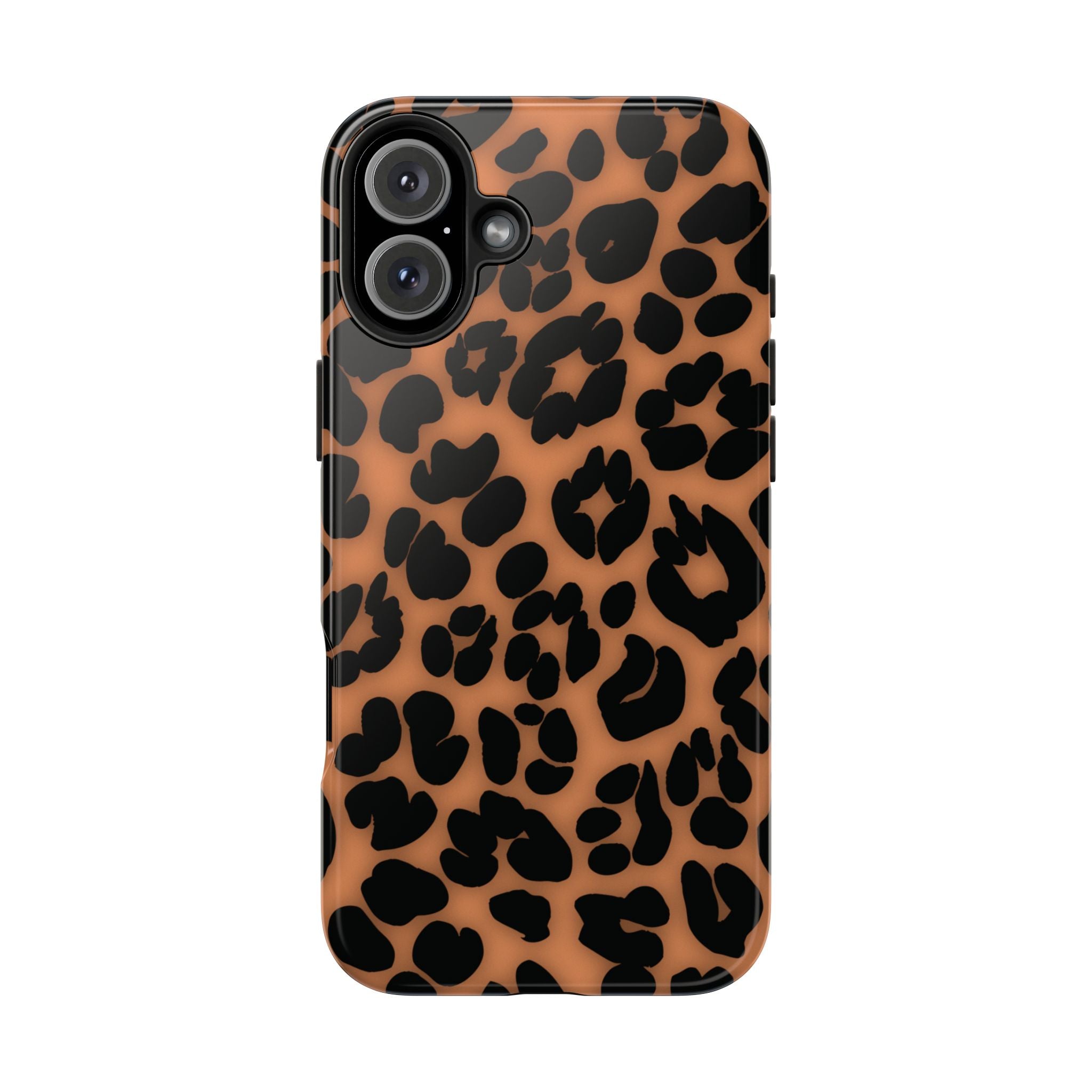 Amber Leopard Animal Print iPhone Case