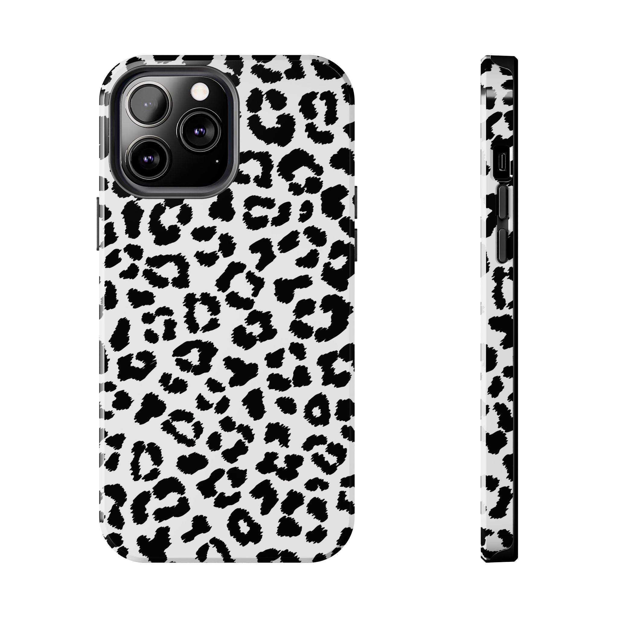 Meow | Funda para iPhone con estampado de leopardo