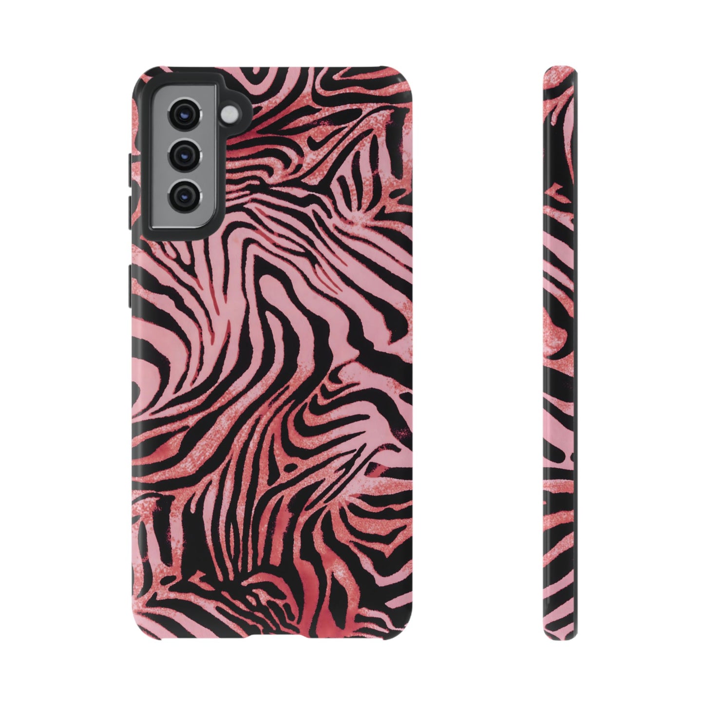 Rosy Zebra | Pink Animal Print Case