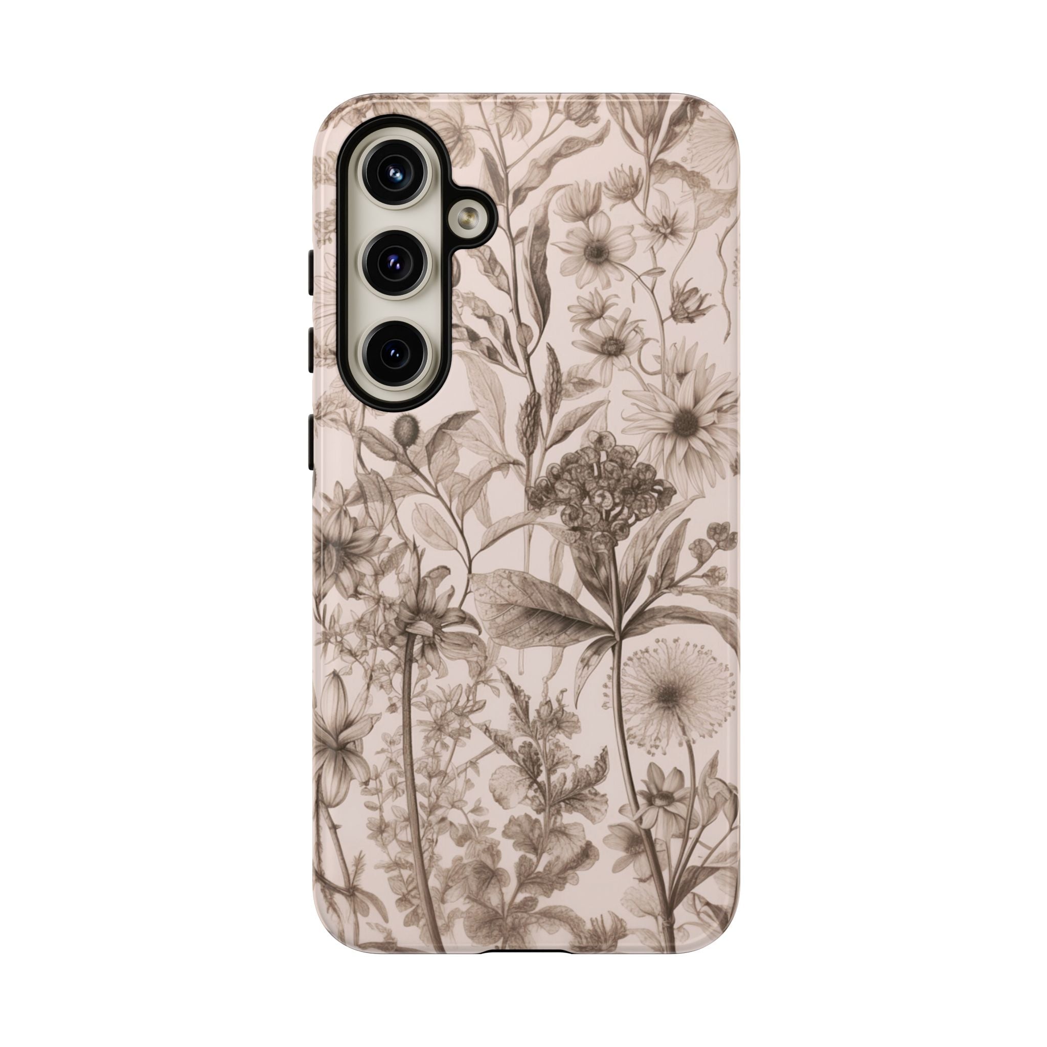 Wildflowers Floral Galaxy Case