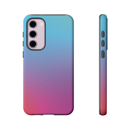 Beyond the Horizon | Blue-Pink Ombré Case