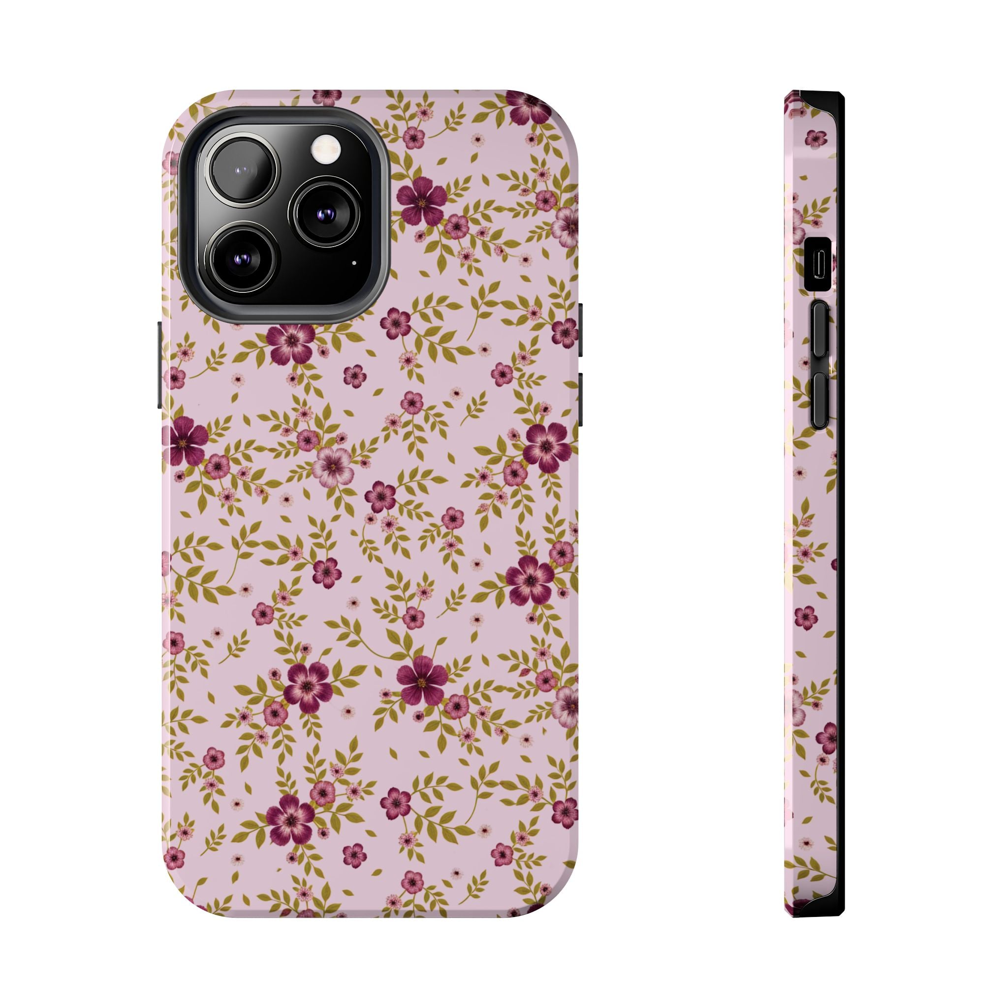 Lilac Petals Purple Floral iPhone Case