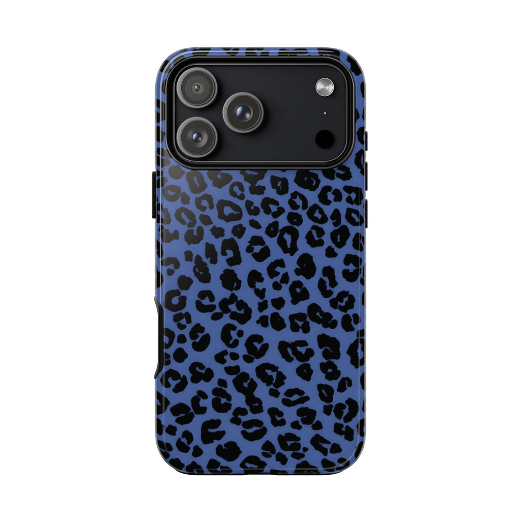Blue Wild | Leopard iPhone Case
