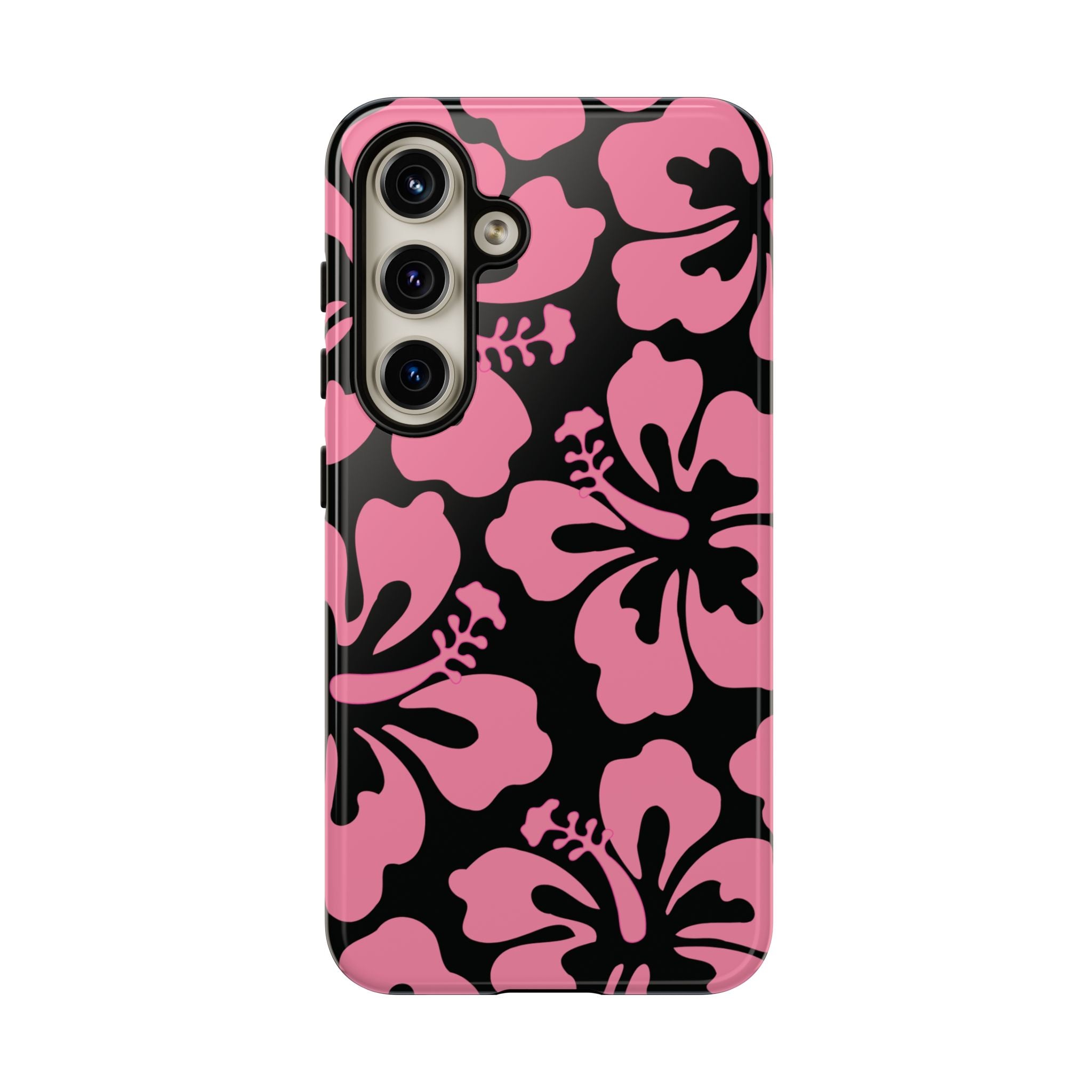 Maui Pink Hibiscus Galaxy Case
