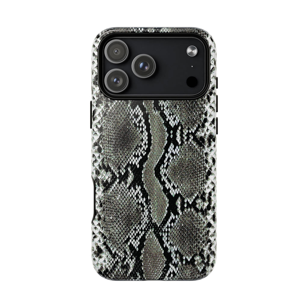 Cold Blooded | Gray Python MagSafe Case
