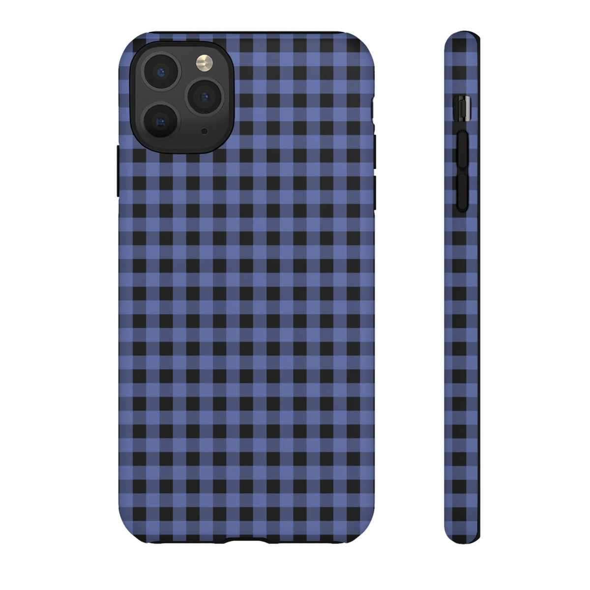 Blueberry Jam | Blue Gingham iPhone Case
