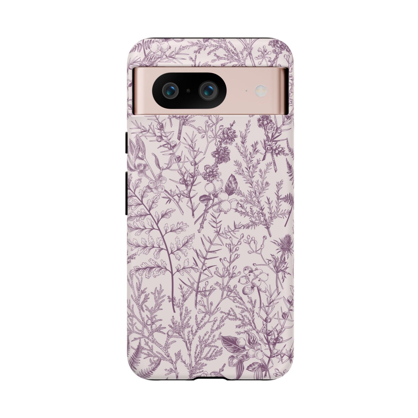 Plum Botanical Garden | Purple Floral Case