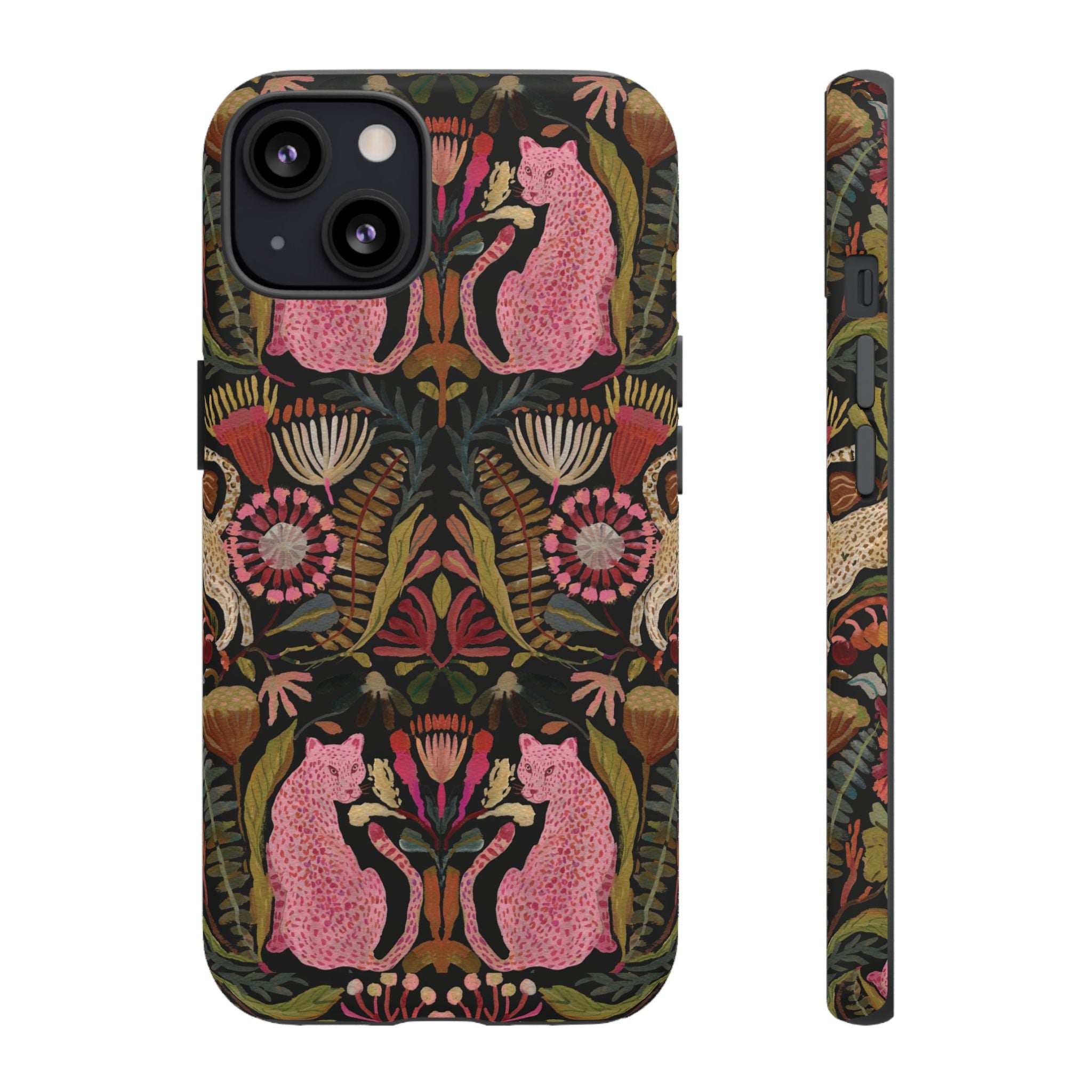 Leopard Garden iPhone Case