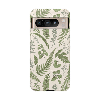 Vintage Botanical | Green Botanical Illustration Case