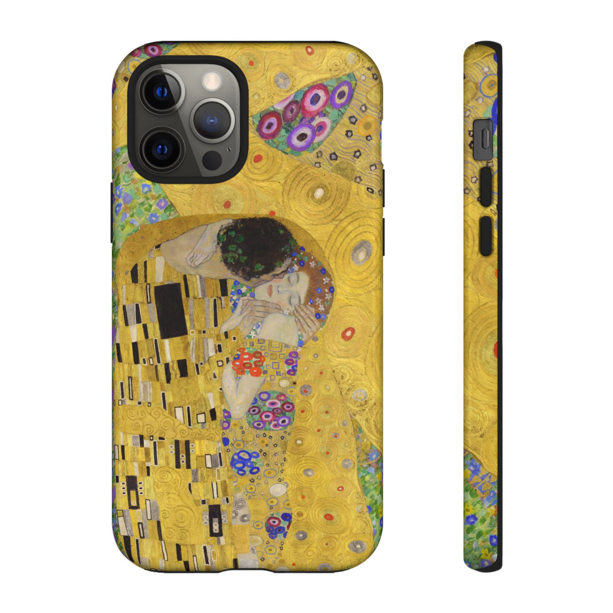 The Kiss | Klimt Collage iPhone Case