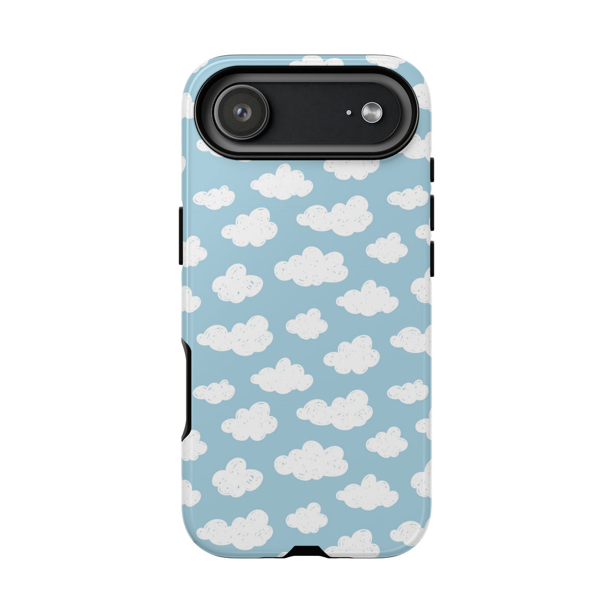 Cloud Nine | Blue Cloud Print iPhone Case