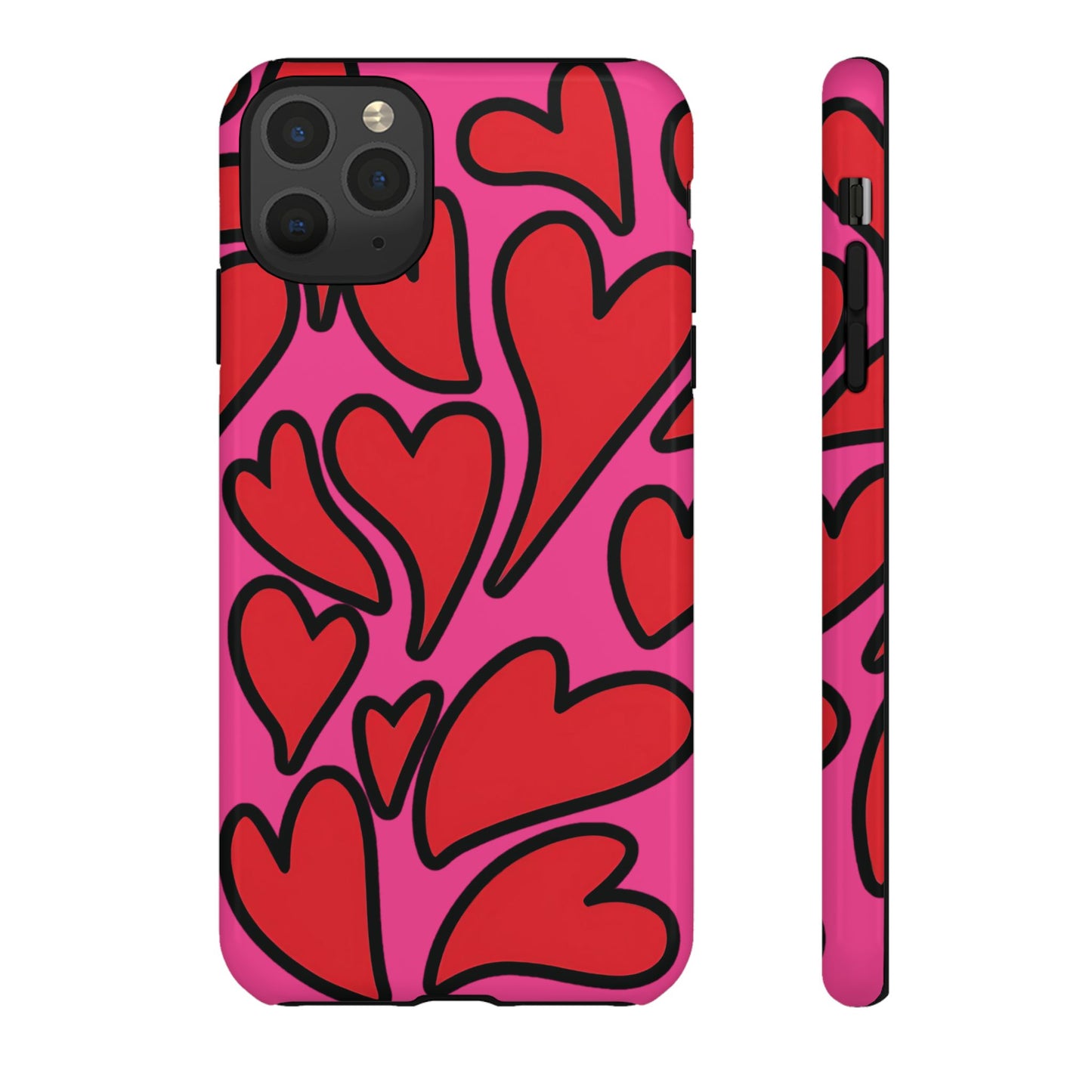 Summer Love | Retro Hearts iPhone Case