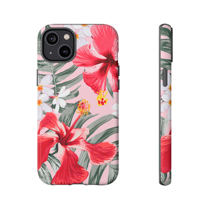 Pua | Pink Hibiscus Floral Case