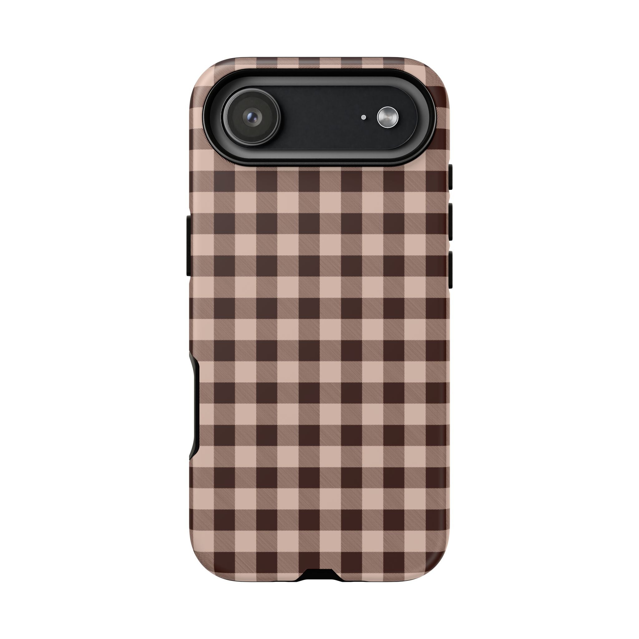 Latte Check Phone Case