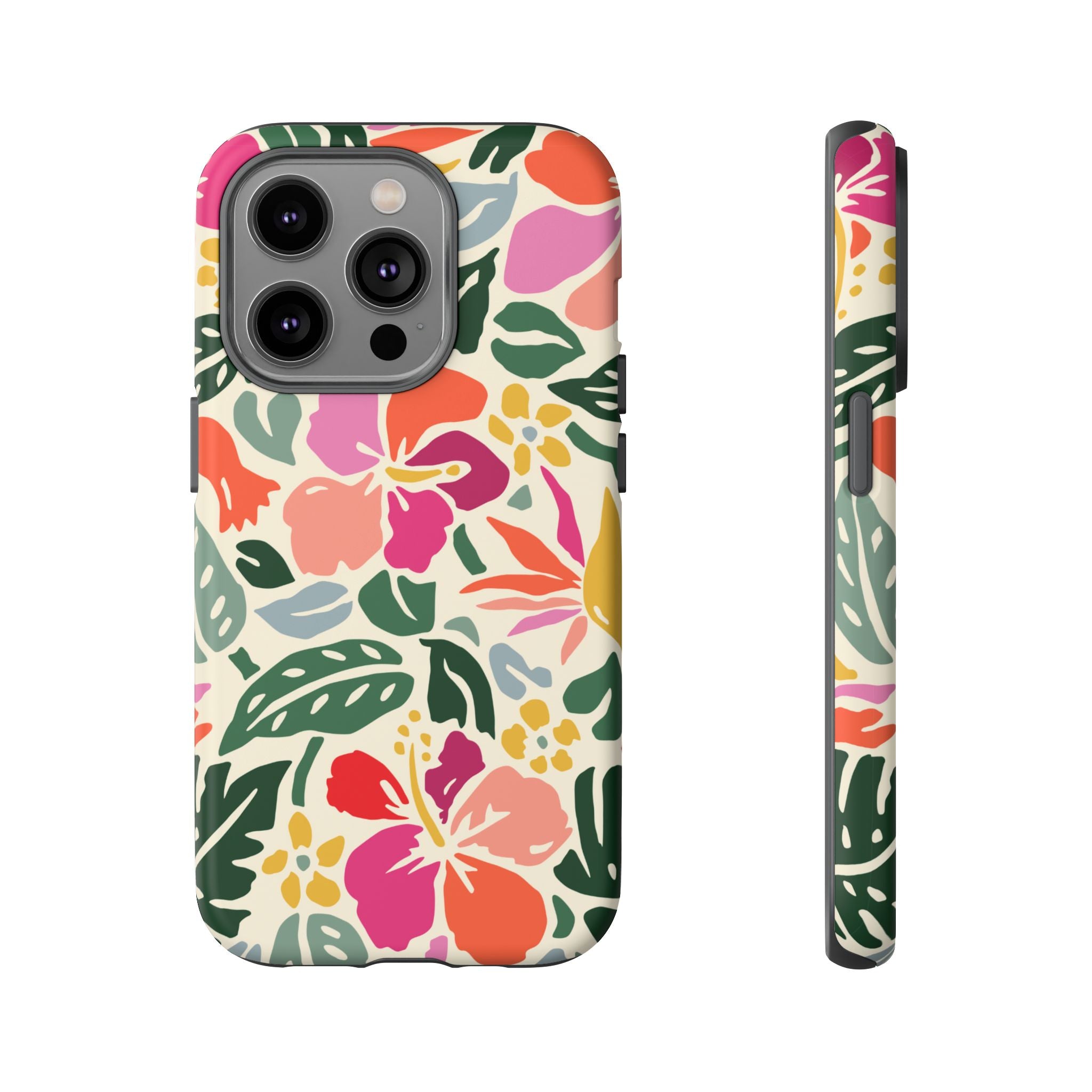 Hibiscus Garden iPhone Case